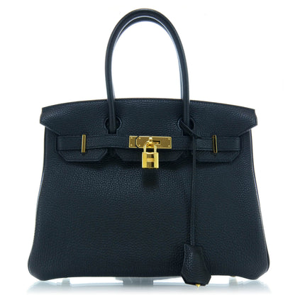 Hermes Togo Birkin 30 Black 1 of 10