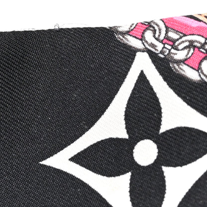 Louis Vuitton Silk Ultimate Monogram BB Bandeau Black 4 of 8