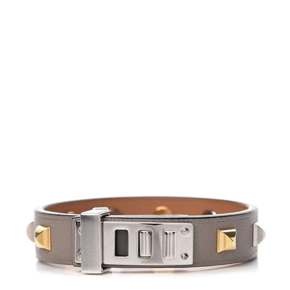 Hermes Swift Mini Dog Clous Carres Bracelet T2 Gris Asphalte 1 of 6