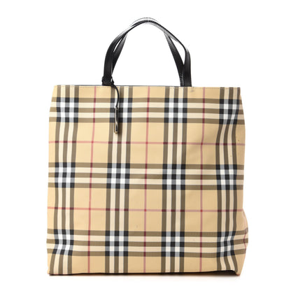 Burberry House Check Medium Tote Black 1 of 11