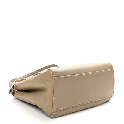 Fendi Nappa Mini Peekaboo Iconic Satchel Tortora 4 of 10