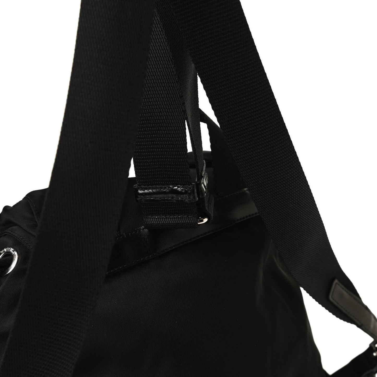 Tessuto Nylon Small Backpack Black