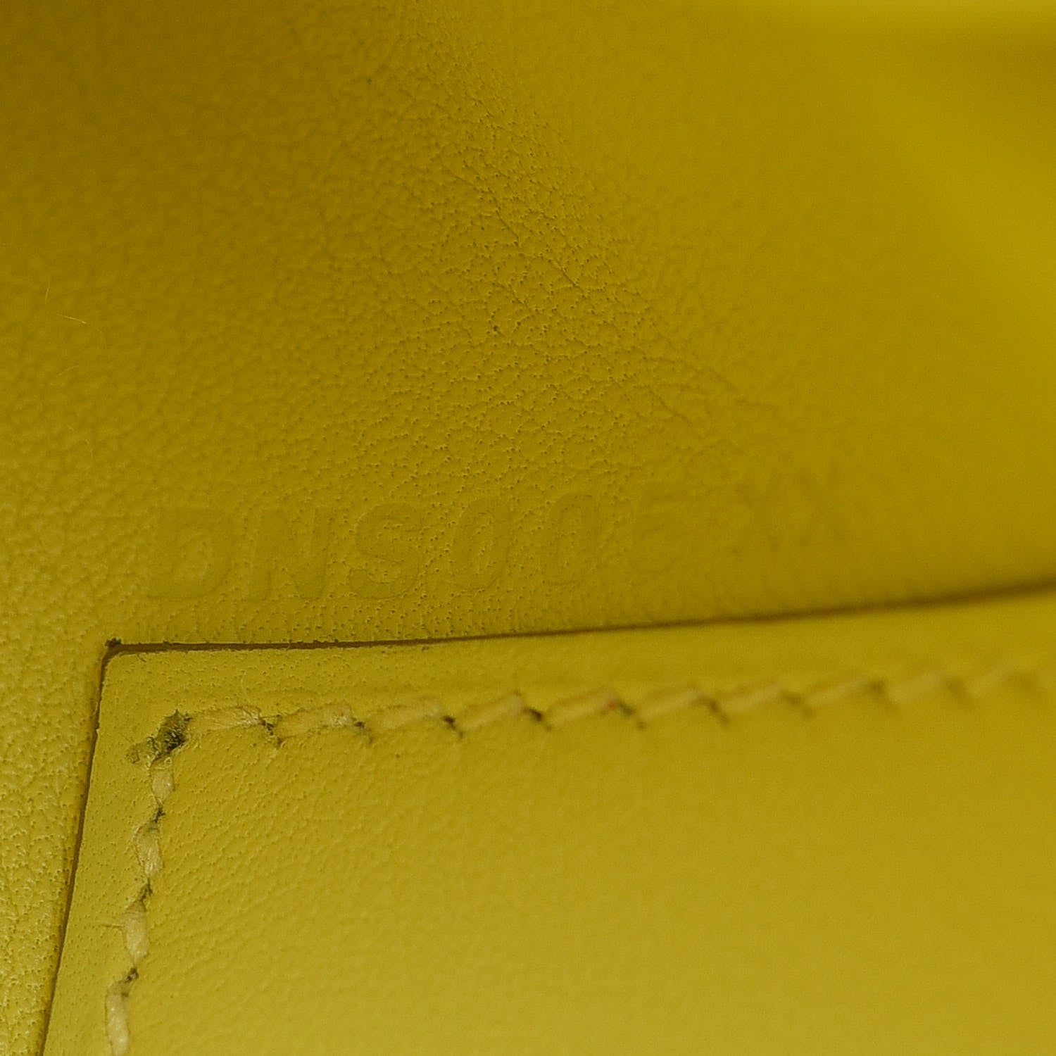 Hermes Swift Kelly Pochette Clutch Lime 28 of 30