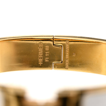 Hermes Enamel Narrow Clic Clac H Bracelet PM White 3 of 4