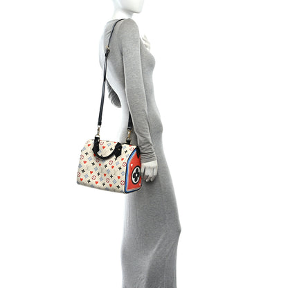 Louis Vuitton Game On Speedy Bandouliere 25 White 2 of 11