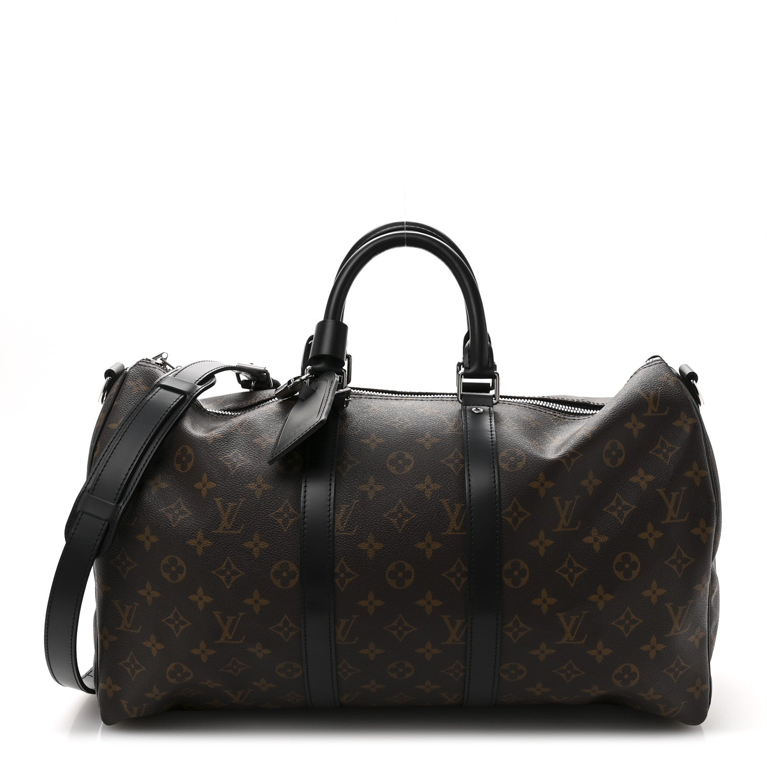 Louis Vuitton Monogram Macassar Keepall Bandouliere 45 1 of 11