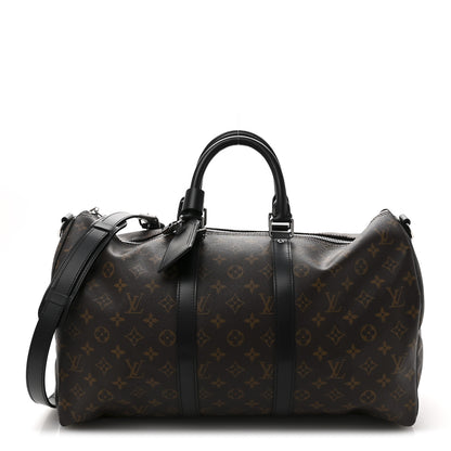 Louis Vuitton Monogram Macassar Keepall Bandouliere 45 1 of 11