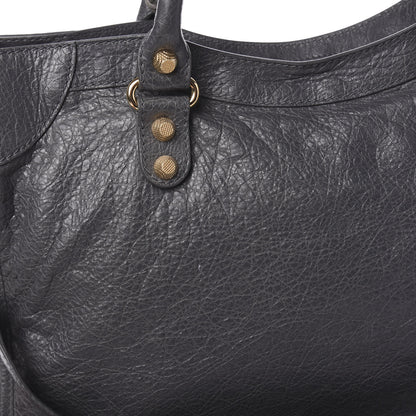 Balenciaga Agneau Giant 12 Gold Hardware City Gris Tarmac 12 of 15