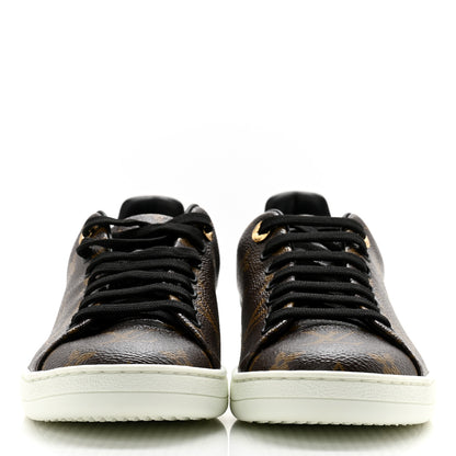 Louis Vuitton Patent Monogram Frontrow Sneakers 36.5 2 of 9
