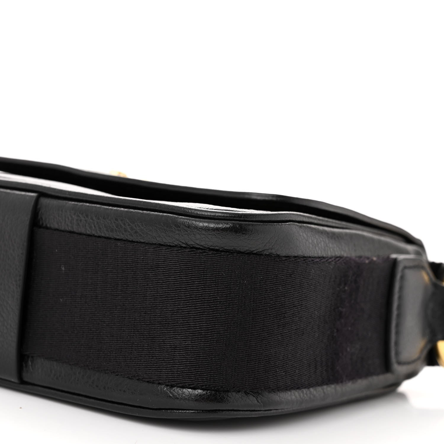 Prada Glace Calfskin Shoulder Bag Black 11 of 11