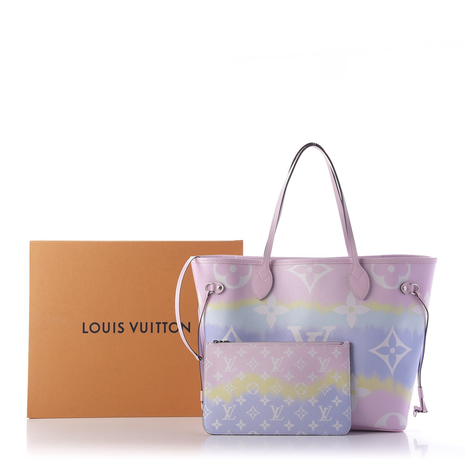 Louis Vuitton Monogram Escale Neverfull MM Pastel 10 of 10