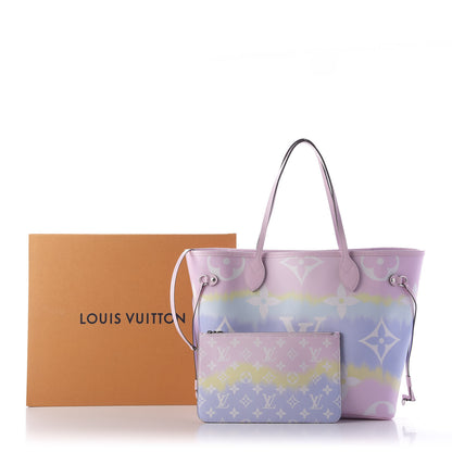 Louis Vuitton Monogram Escale Neverfull MM Pastel 10 of 10