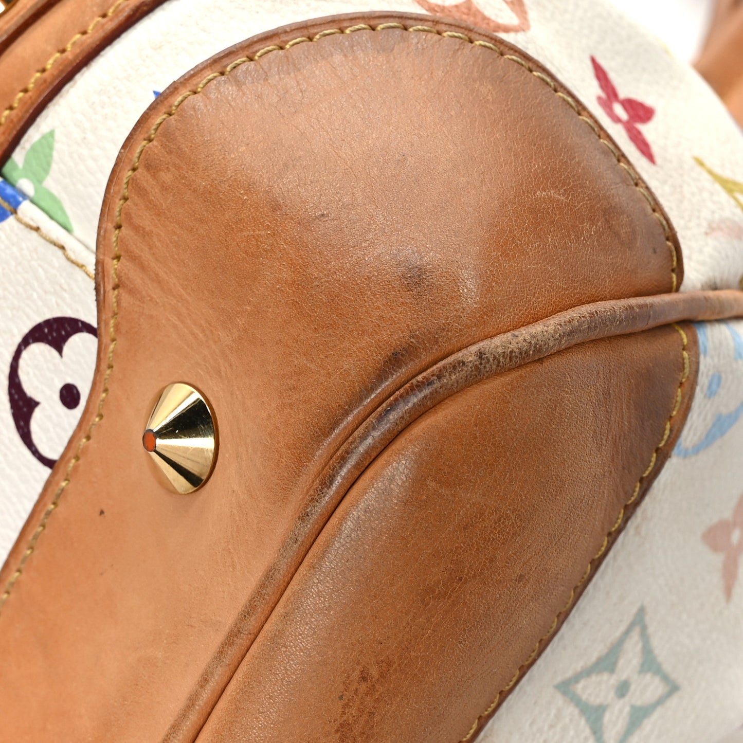 Monogram Multicolor Courtney MM White