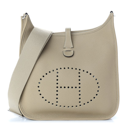 Hermes Taurillon Clemence Evelyne III PM Trench 2 of 9