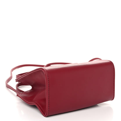 Telfar Vegan Leather Small Shopping Bag Oxblood 4 of 9
