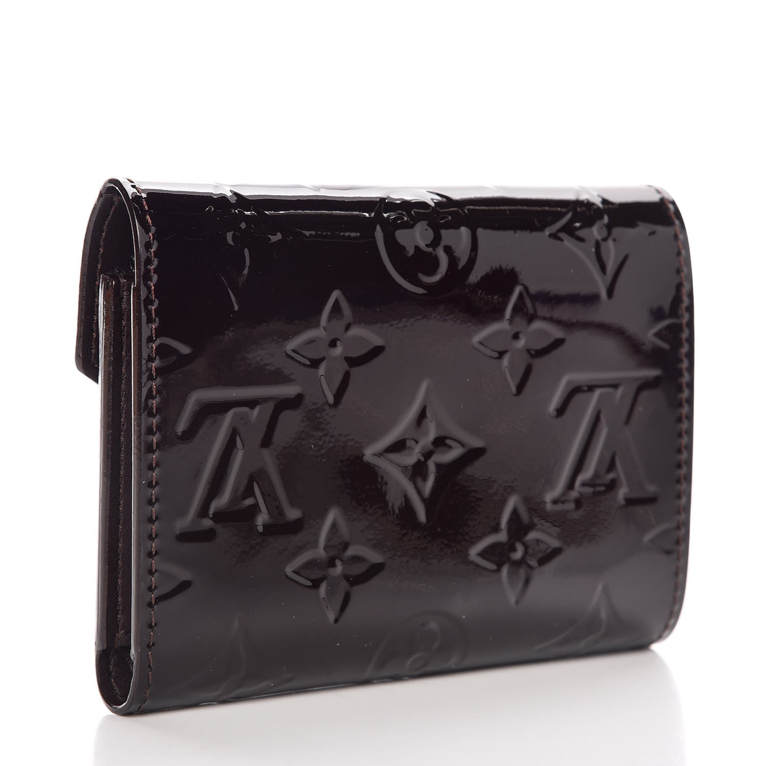 Louis Vuitton Vernis Victorine Wallet Amarante 3 of 12