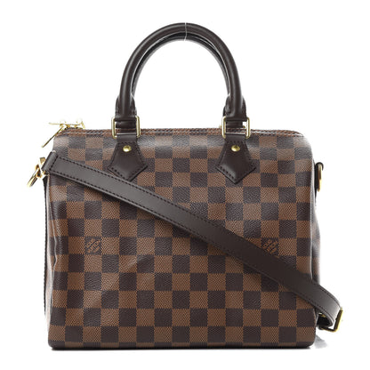 Louis Vuitton Damier Ebene Speedy Bandouliere 25 1 of 11