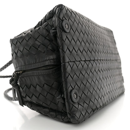Bottega Veneta Nappa Intrecciato Satchel  Black 8 of 10