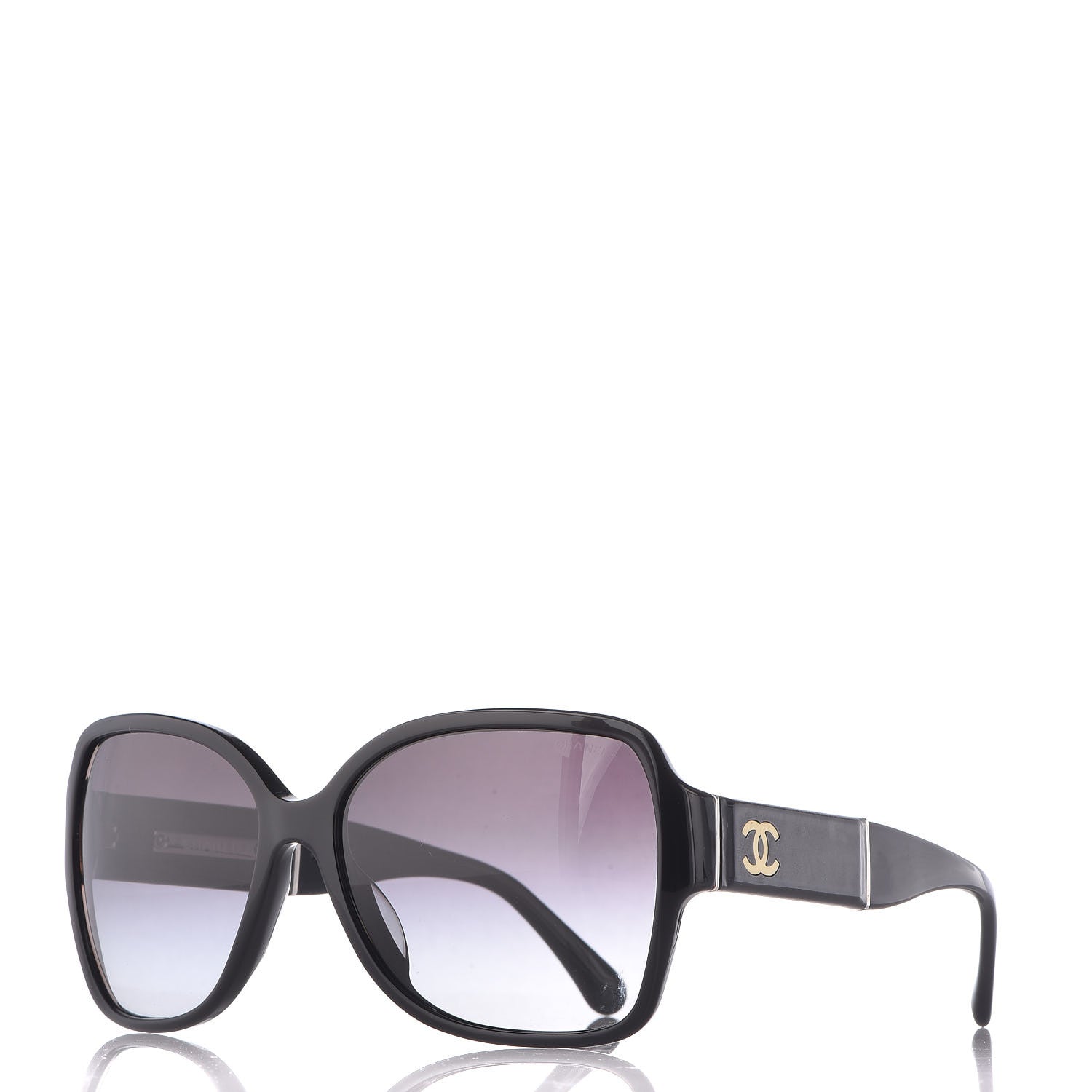 Chanel Square Summer CC Sunglasses 5230Q Black 1 of 7