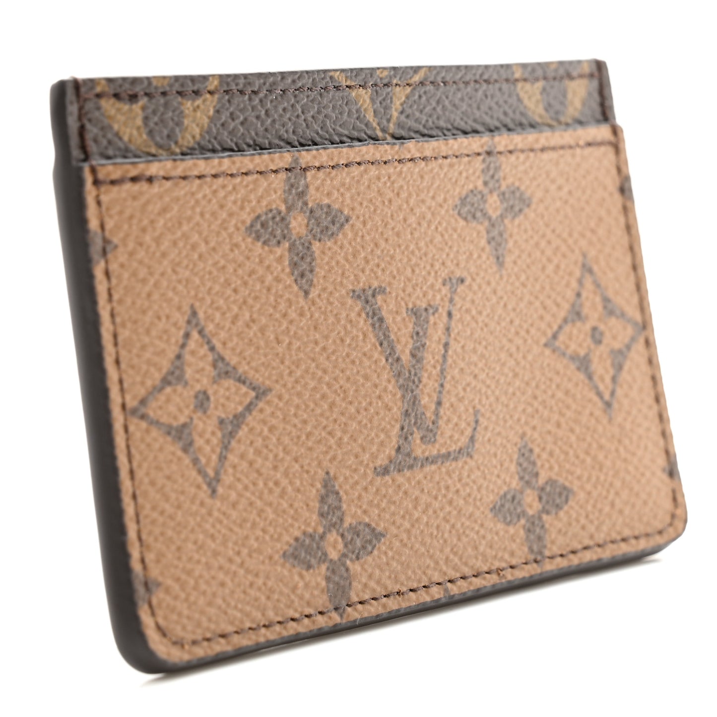 Reverse Monogram Card Holder