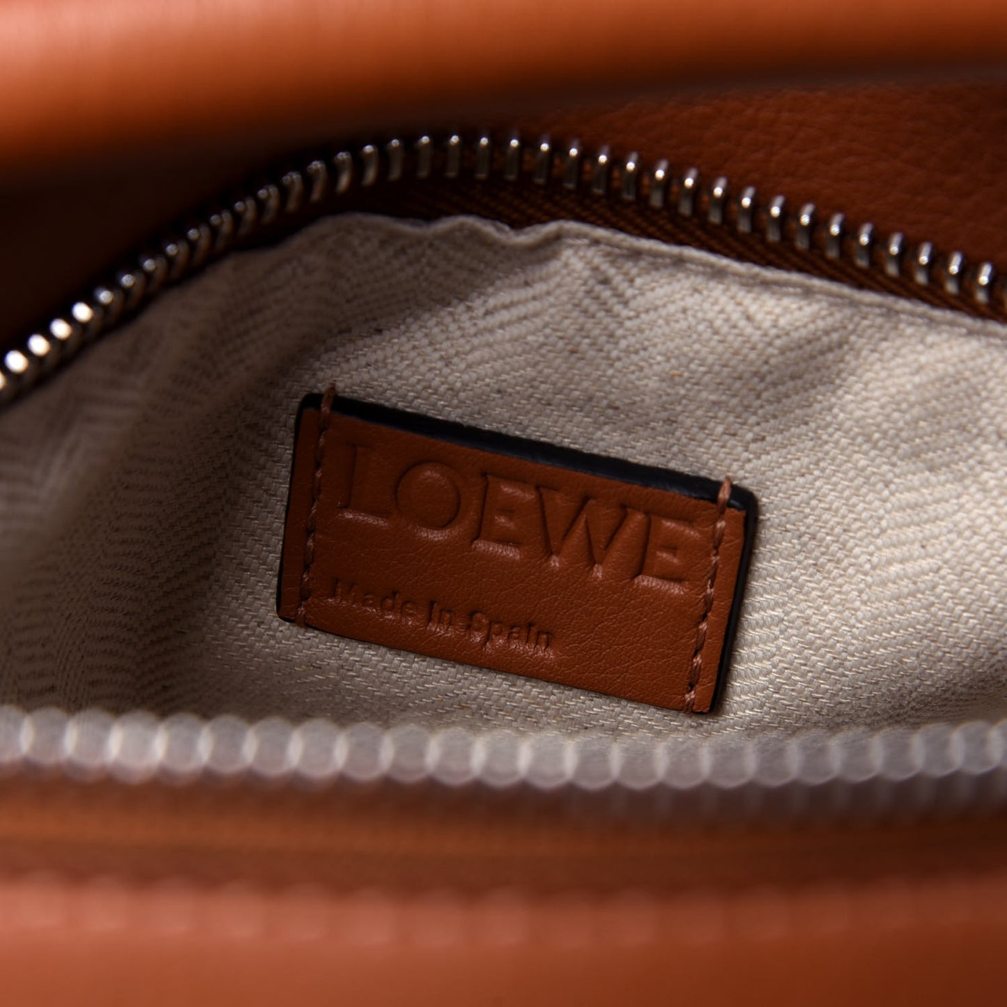 Calfskin Medium Puzzle Bag Tan