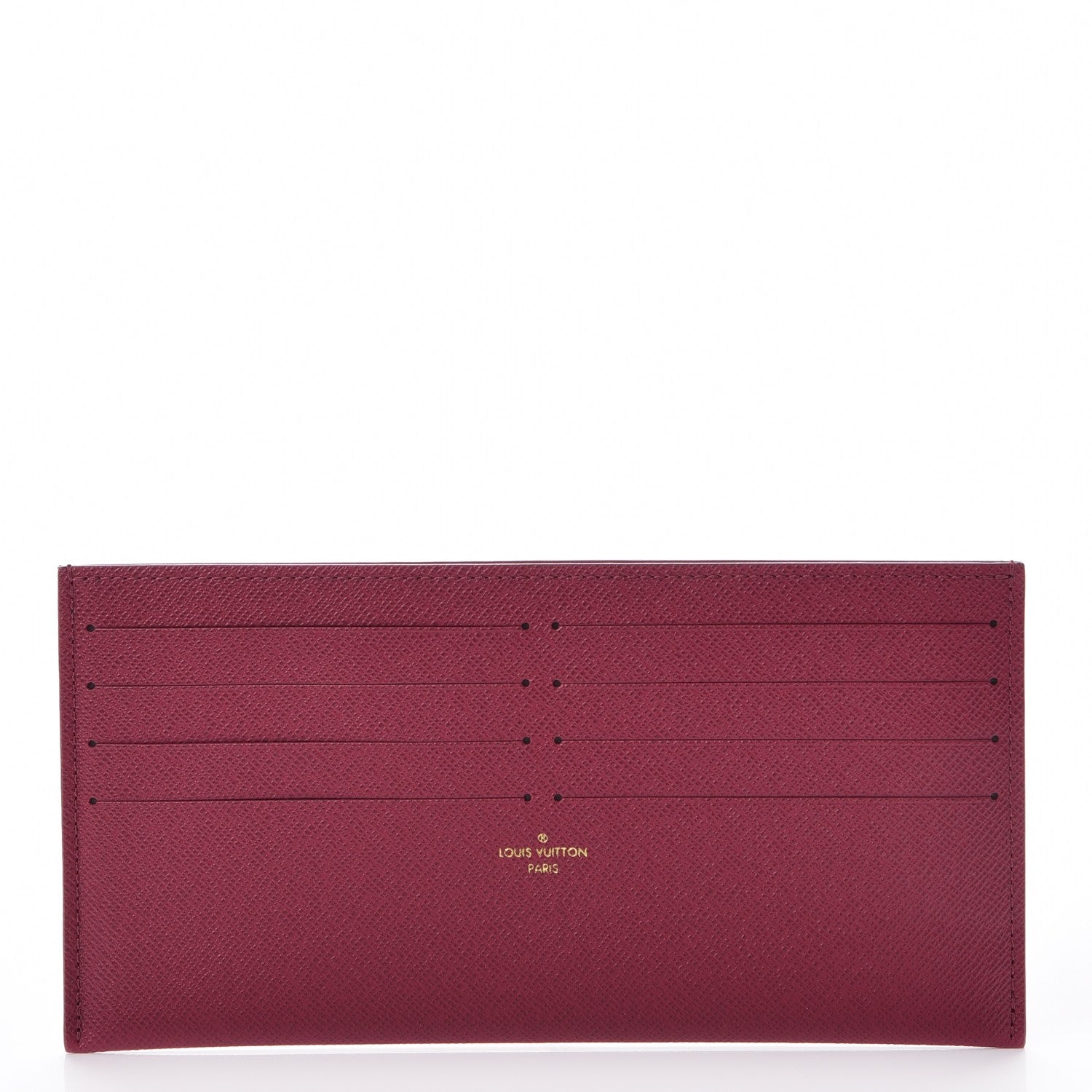 Louis Vuitton Calfskin Felicie Card Holder Insert Fuchsia 1 of 6