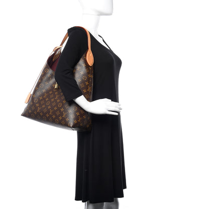 Louis Vuitton Monogram Flower Hobo Beige 2 of 16