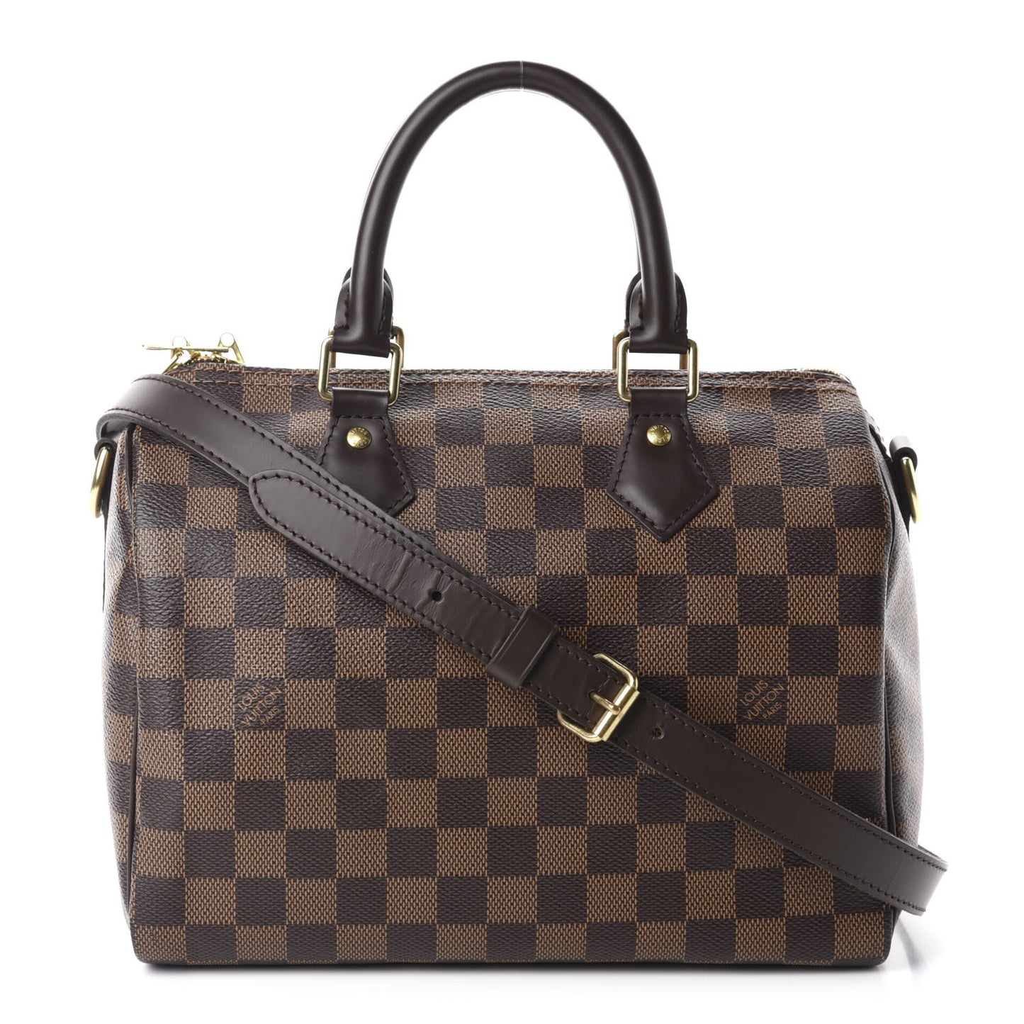 Damier Ebene Speedy Bandouliere 25