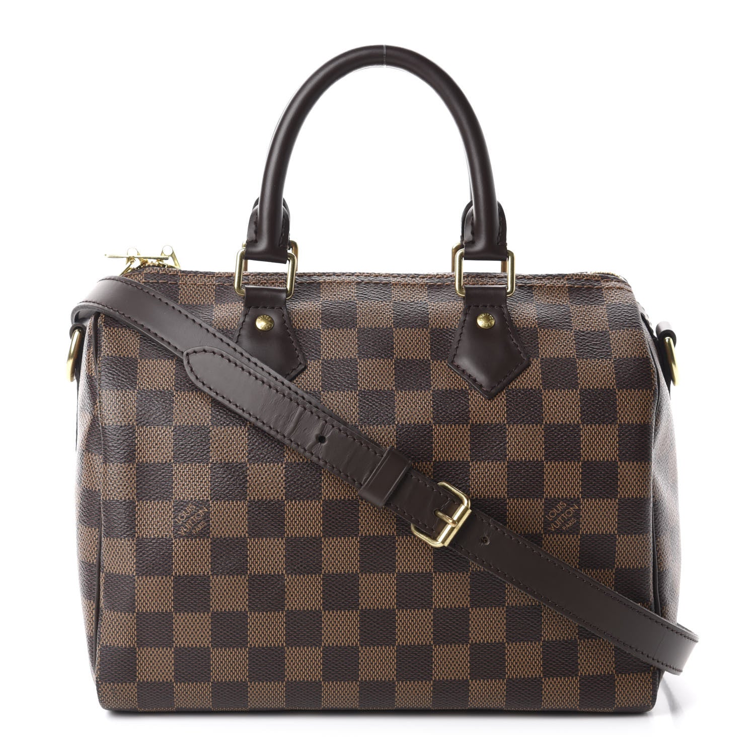 Louis Vuitton Damier Ebene Speedy Bandouliere 25 1 of 10