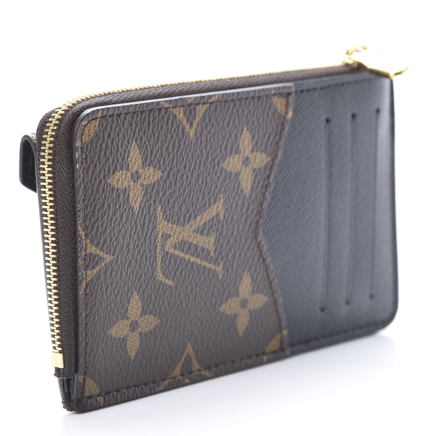Monogram Recto Verso Card Holder Black