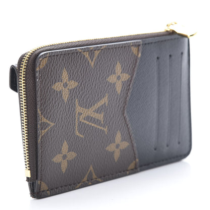 Louis Vuitton Monogram Recto Verso Card Holder Black 3 of 10