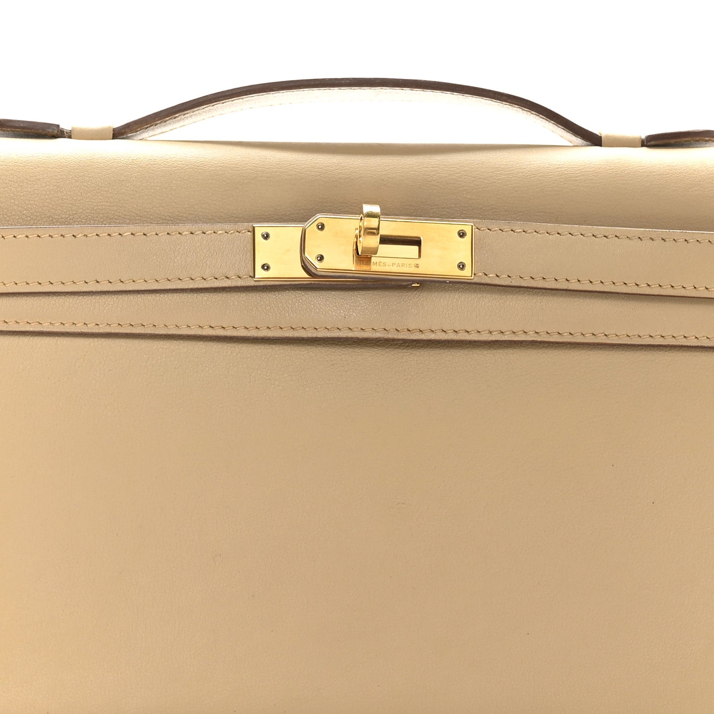 Swift Kelly Longue Clutch Pochette Tabac Camel