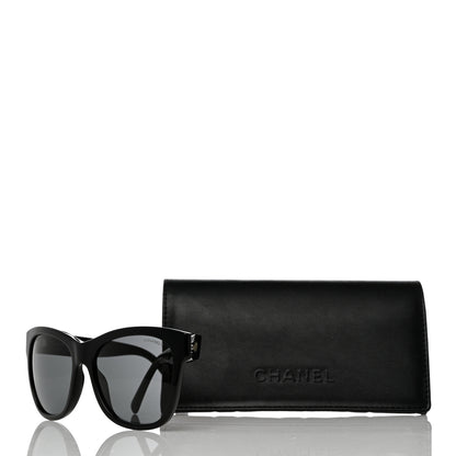 Chanel Acetate Square CC Sunglasses 5380 Black 8 of 8
