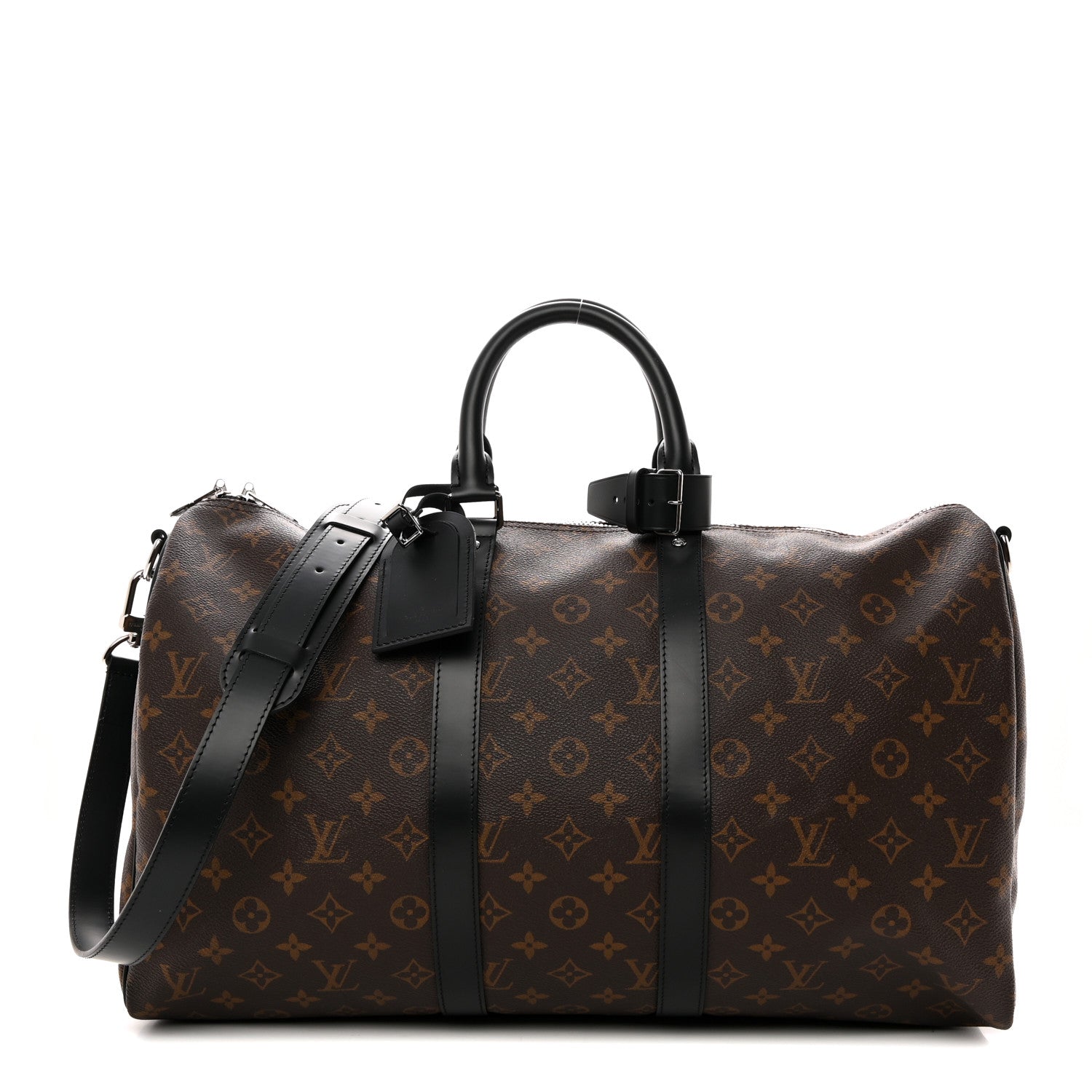Louis Vuitton Monogram Macassar Keepall Bandouliere 45 1 of 12