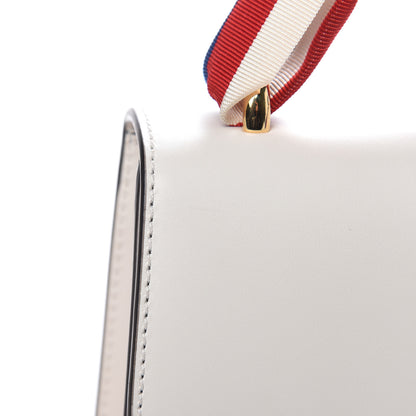 Gucci Calfskin Small Sylvie Shoulder Bag Off White 8 of 10