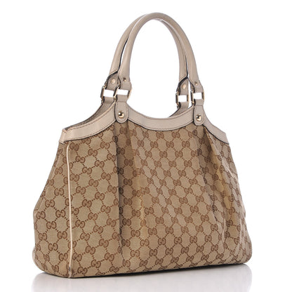 Gucci Monogram Medium Sukey Tote Off White 3 of 16