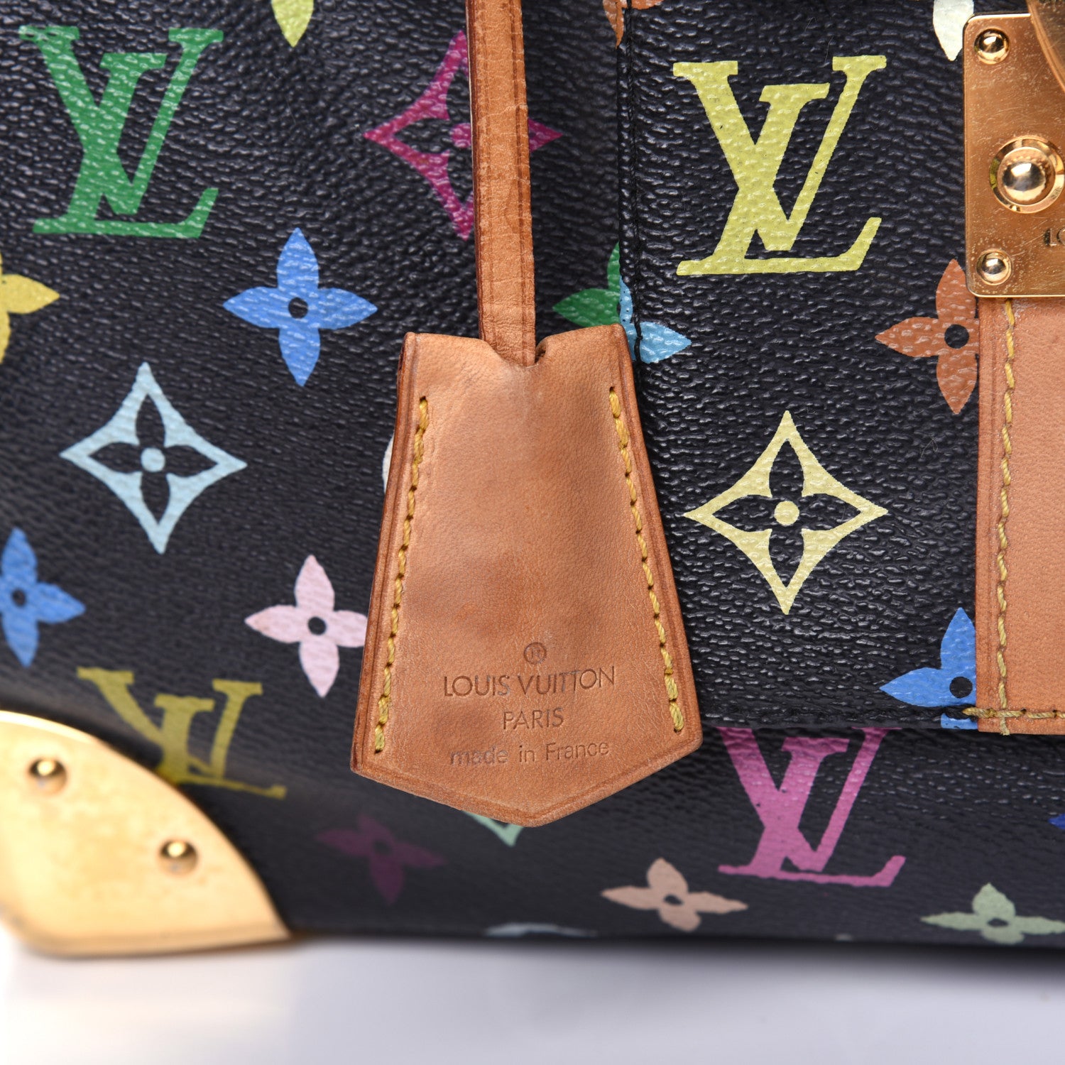 Louis Vuitton Monogram Multicolor Speedy 30 Black 16 of 24