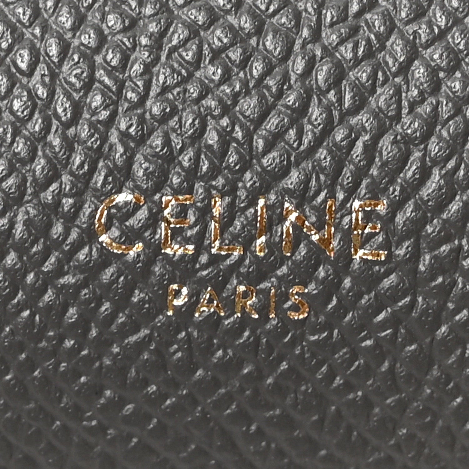 Celine Grained Calfskin Mini Belt Bag Grey 6 of 9