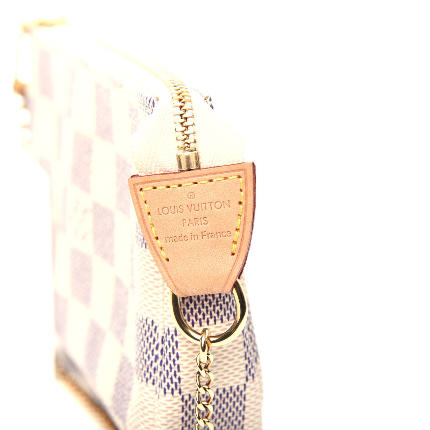Louis Vuitton Damier Azur Mini Pochette Accessories 7 of 10