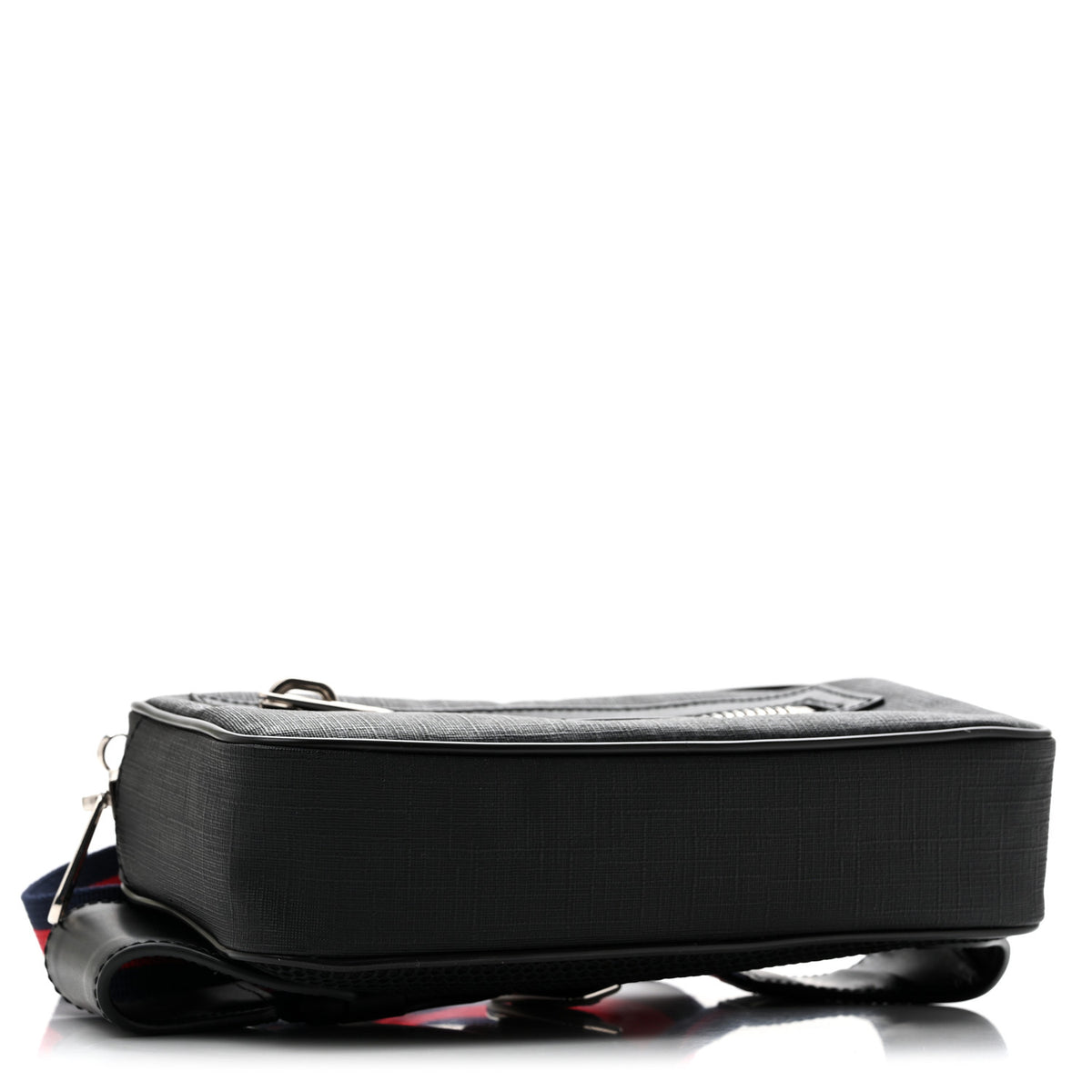 Gucci Soft GG Supreme Monogram Web Belt Bag Black Grey 4 of 10