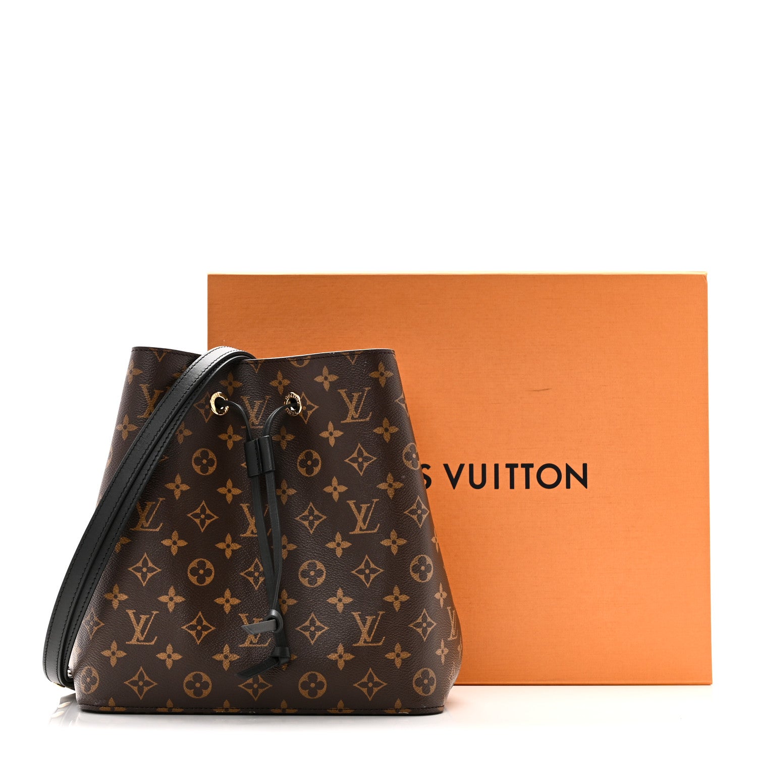 Louis Vuitton Monogram Neonoe MM Black 10 of 10