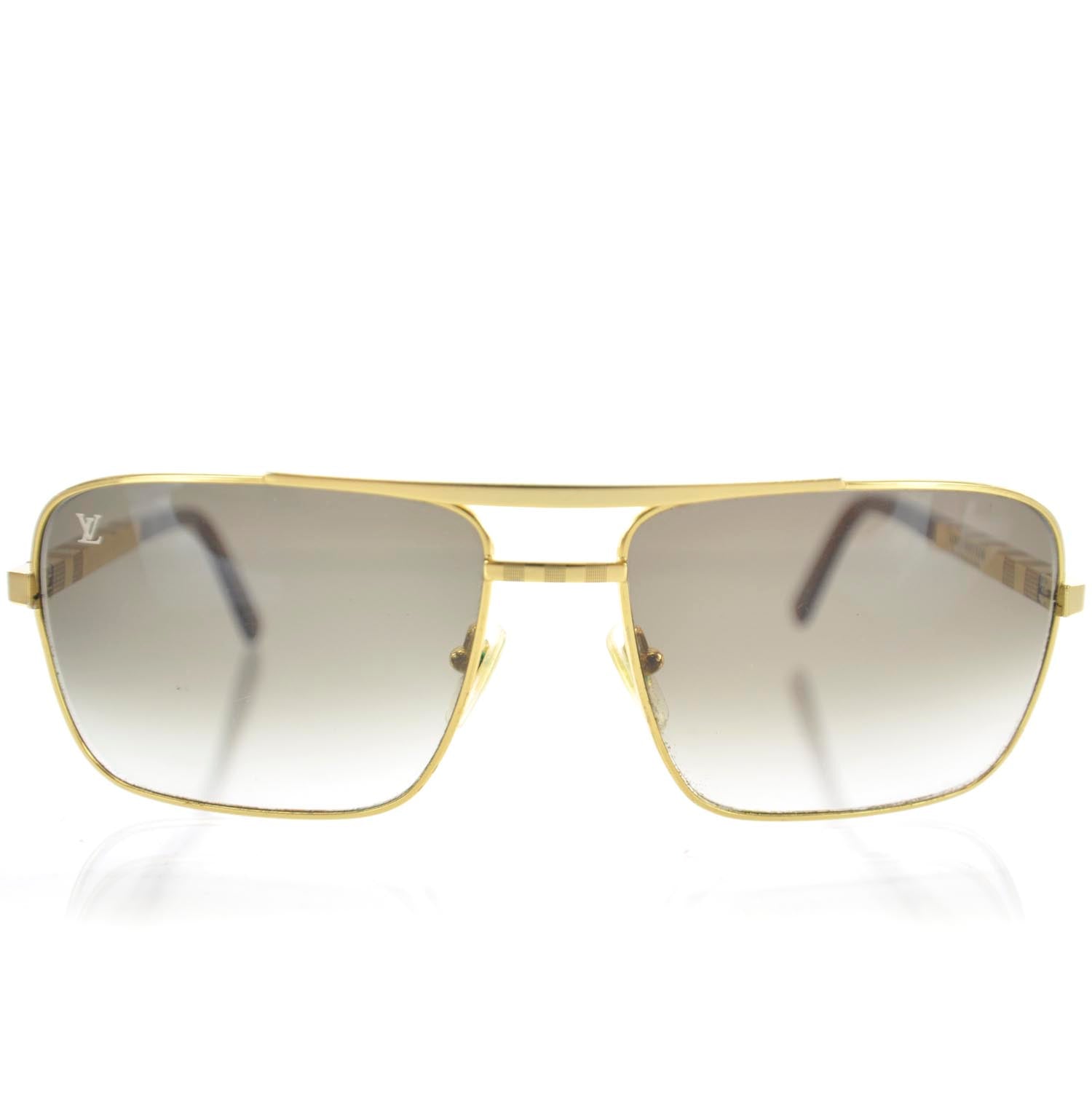 Louis Vuitton Attitude Pilote Sunglasses Gold 2 of 6