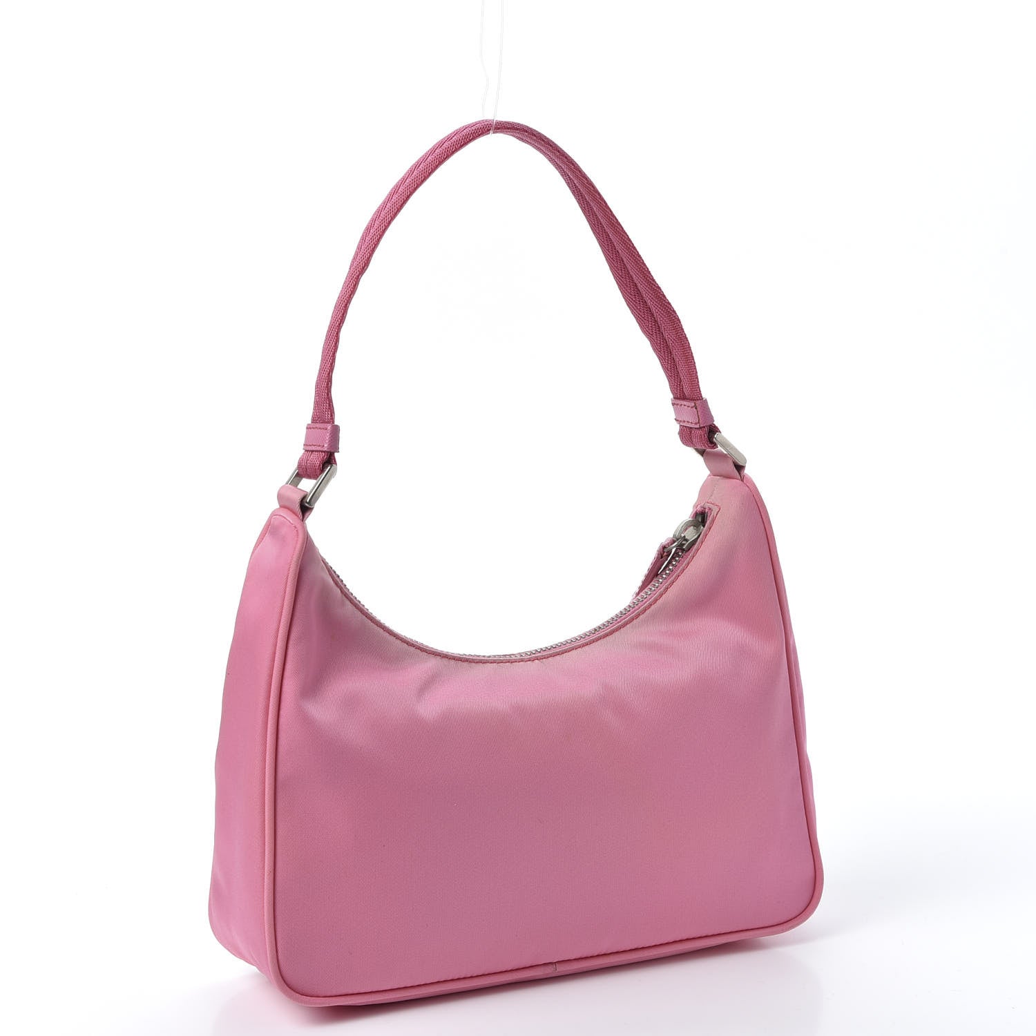Prada Tessuto Nylon Sport Shoulder Bag Begonia 2 of 9