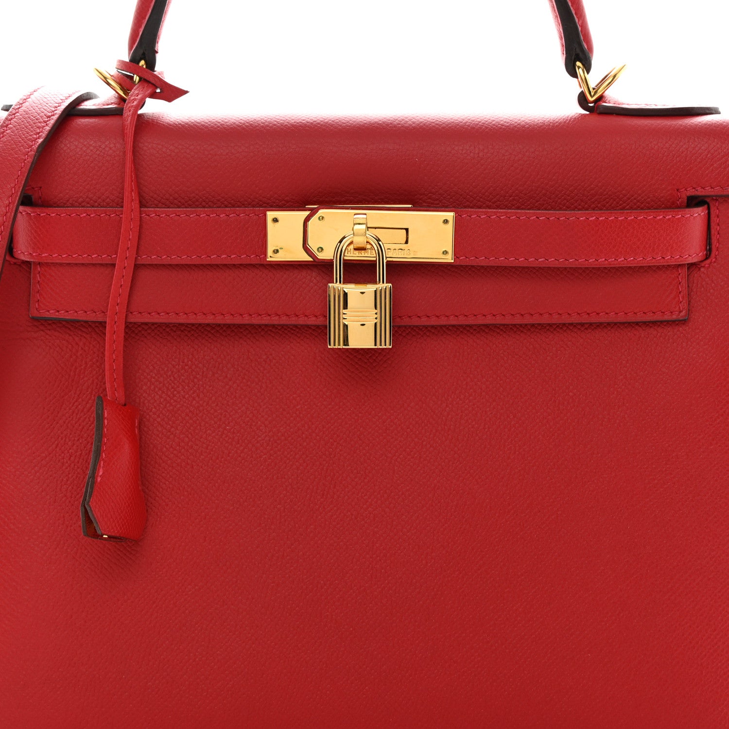 Hermes Epsom Kelly Sellier 28 Rouge Casaque 8 of 18