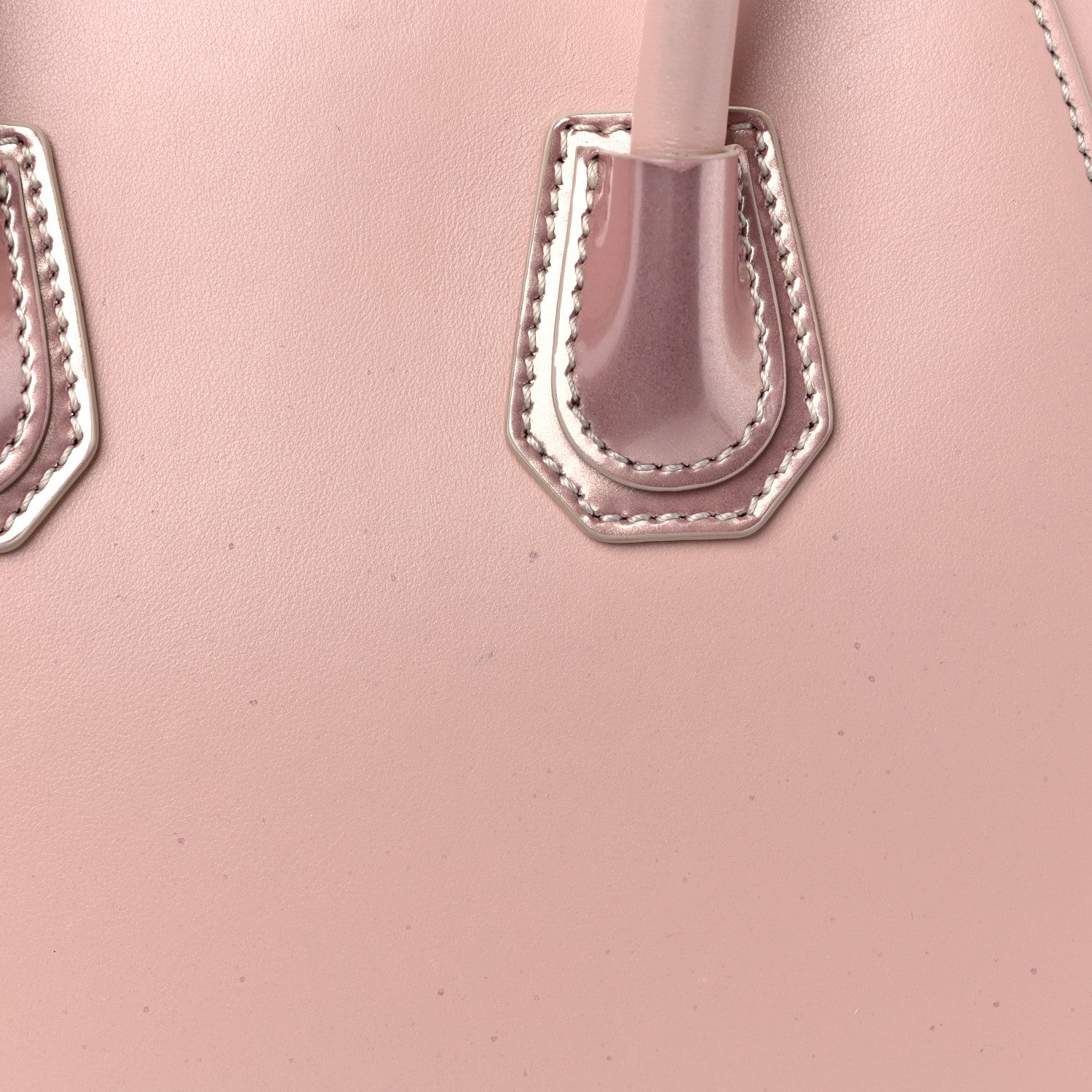 Givenchy Metallic Calfskin Mini Antigona Light Pink 17 of 19