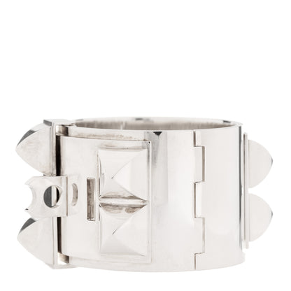 Hermes Sterling Silver Collier De Chien Bracelet SH 3 of 4