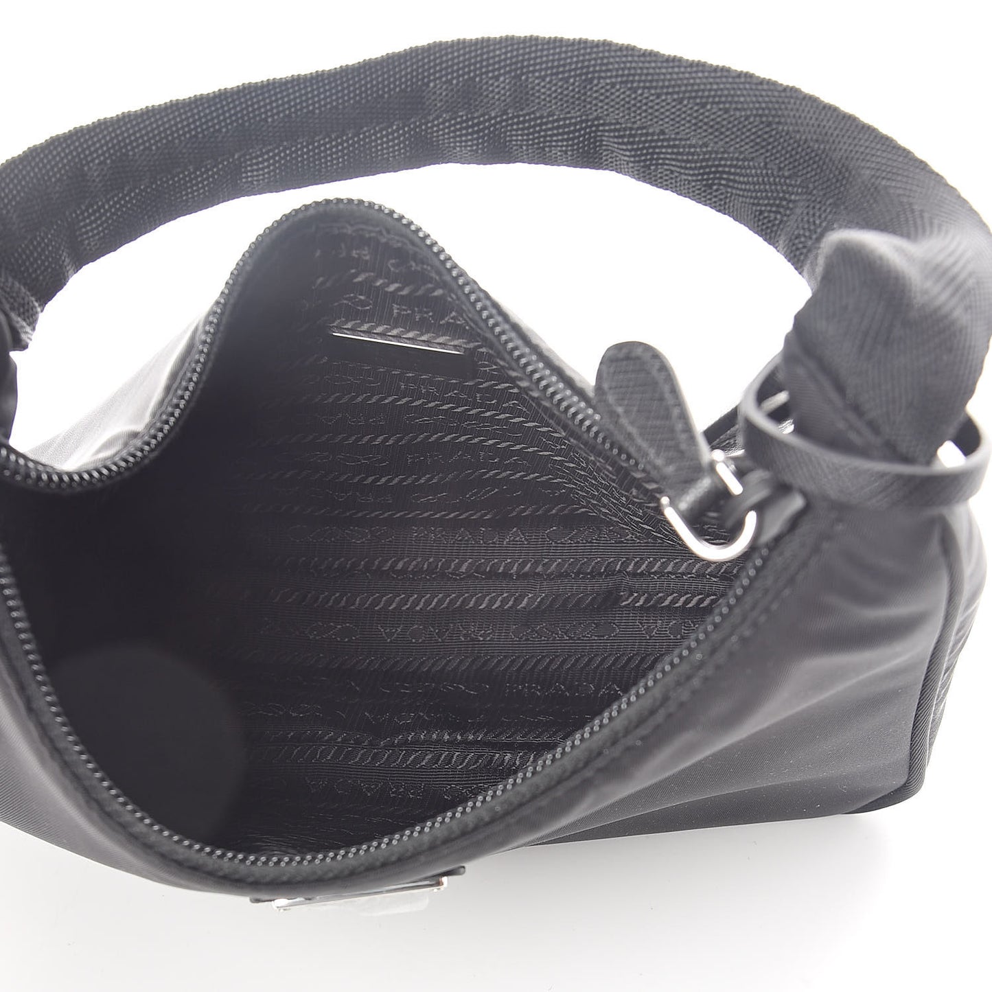 Tessuto Nylon Mini Re-Edition 2000 Bag Black