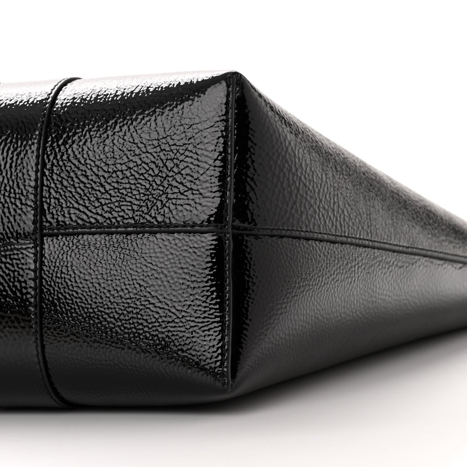 Mulberry High Shine Grain Bayswater Tote Black 9 of 9