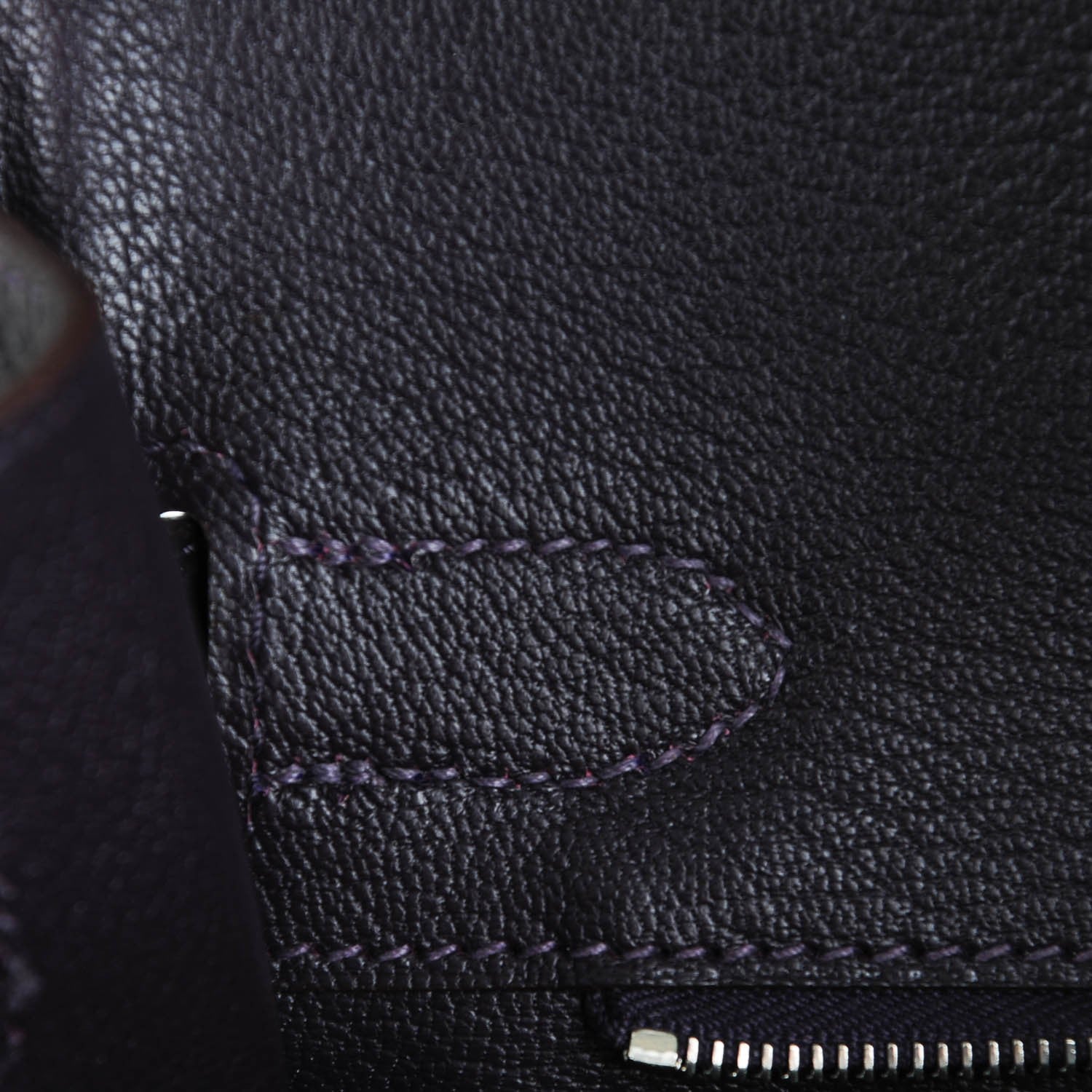Hermes Taurillon Clemence Birkin 30 Raisin 22 of 25