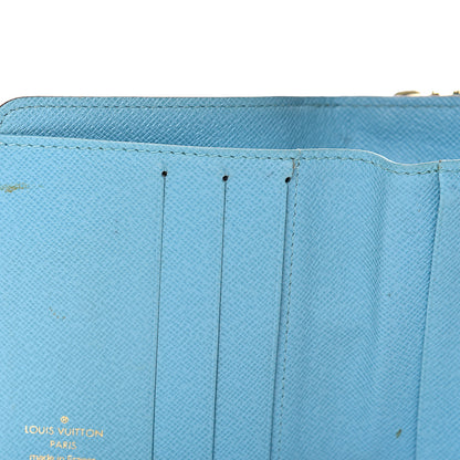 Louis Vuitton Monogram Groom Compact Zip Wallet Blue 10 of 19